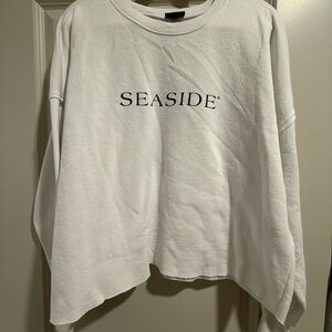 Seaside White Women's Sweatshirt